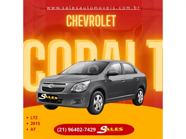 Carro Chevrolet Cobalt 2015 LTZ 1.8 8V (Aut) (Flex)