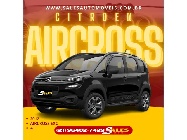 Carro Citroën Aircross 2012 Exclusive 1.6 16V (flex) (aut)