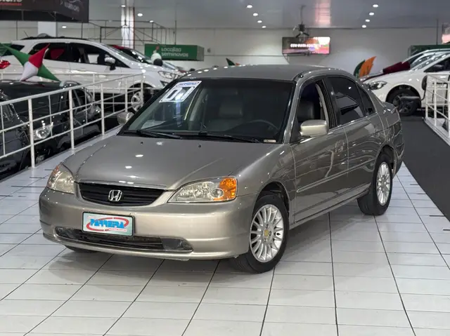 Carro Honda Civic 2001 Sedan EX 1.7 16V