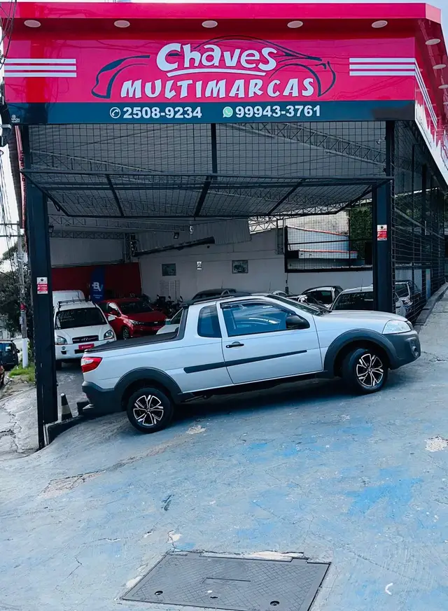 Carro Fiat Strada 2018 Hard Working 1.4 (Flex) (Cabine Estendida)