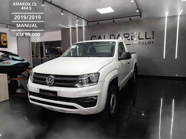 Carro Volkswagen Amarok 2019 2.0 S 4x4 TDi (Cab Simples)