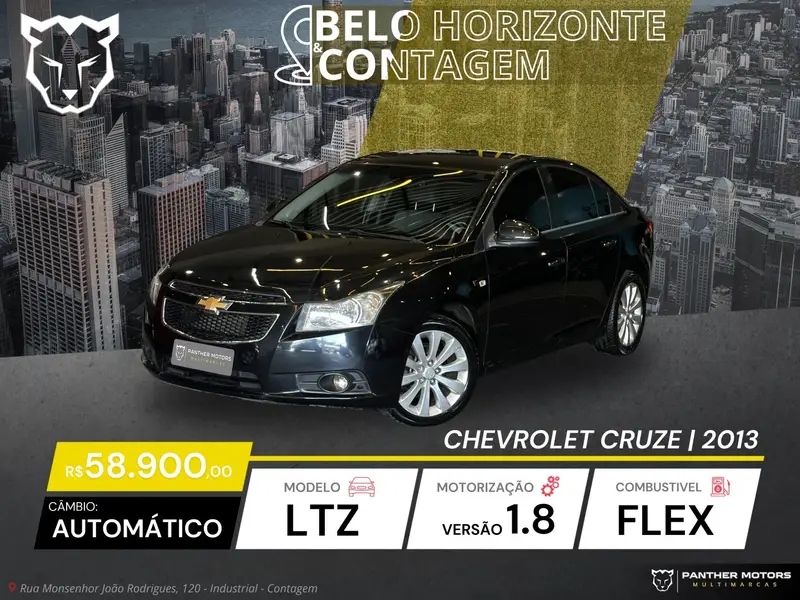 Chevrolet Cruze LTZ 1.8 16V Ecotec (Aut)(Flex)