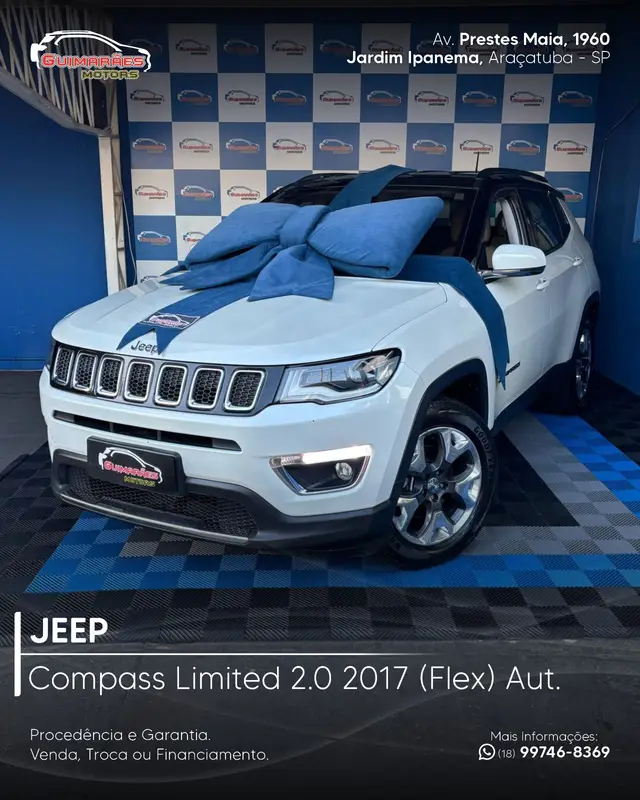 Carro Jeep Compass 2017 2.0 Limited (Aut) (Flex)