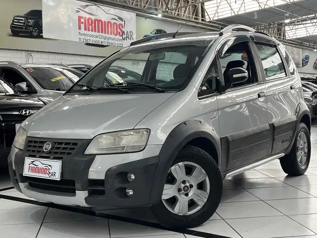 Carro Fiat Idea 2010 Adventure 1.8 Dualogic (Flex)