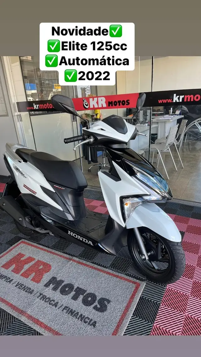 Moto Honda Elite 125 2022 CBS
