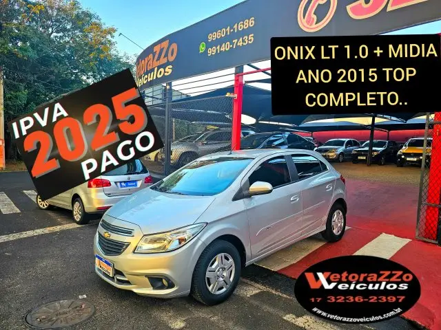 Carro Chevrolet Onix 2015 1.0 LT SPE/4
