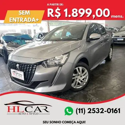Carro Peugeot 208 2023 Active 1.6 (Flex) (Aut)