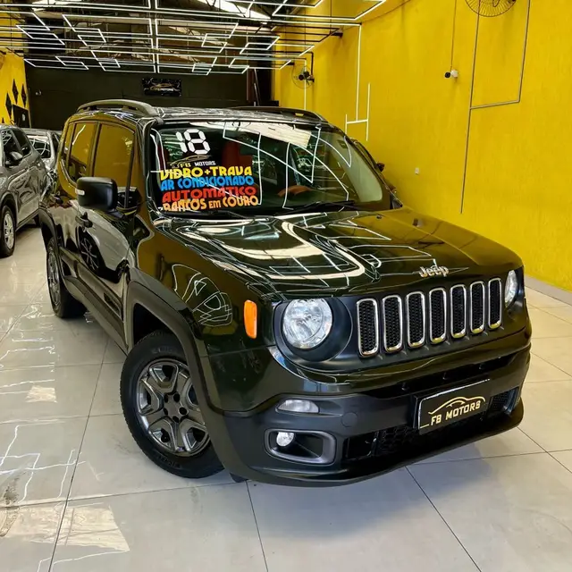 Carro Jeep Renegade 2018 1.8 4x2 (Aut) (Flex) (PCD)