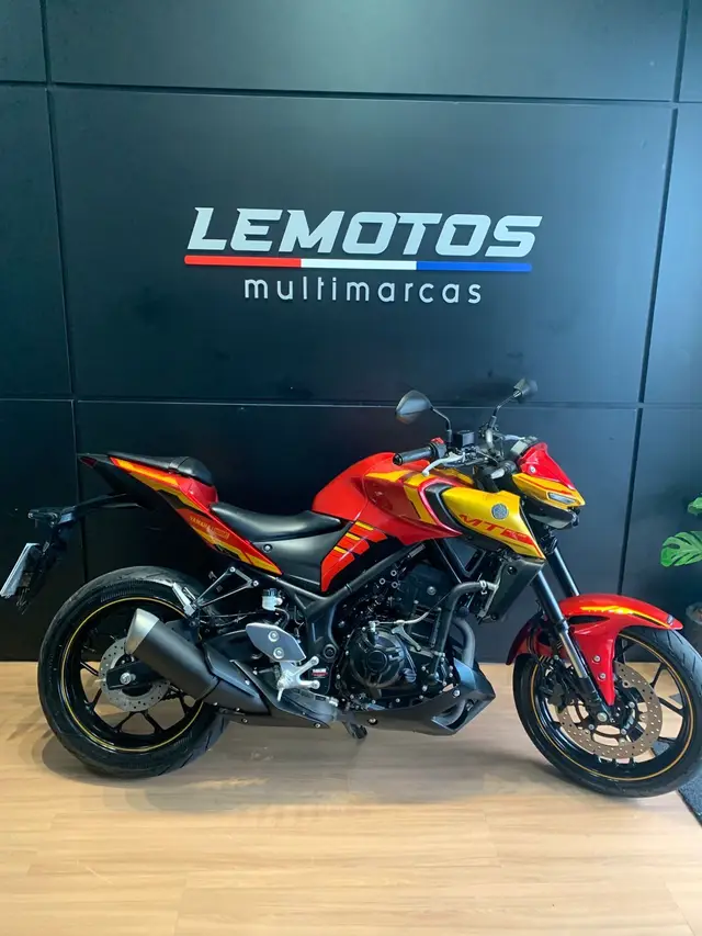 Carro Yamaha MT-03 2022 Homem de Ferro