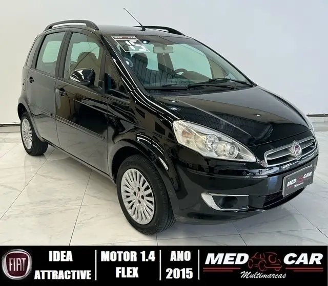 Carro Fiat Idea 2015 Attractive 1.4 8V (Flex)