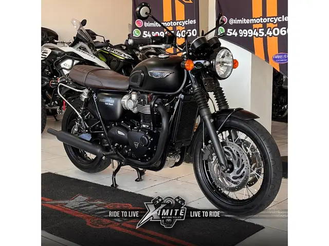 Carro Triumph Bonneville T120 2020 T120 Black