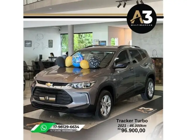 Carro Chevrolet Tracker 2021 1.0 Turbo (Flex)