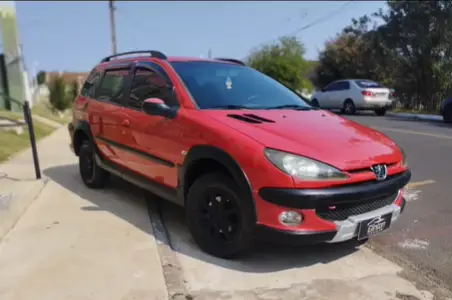 Carro Peugeot 206 SW 2007 Escapade 1.6 (flex)