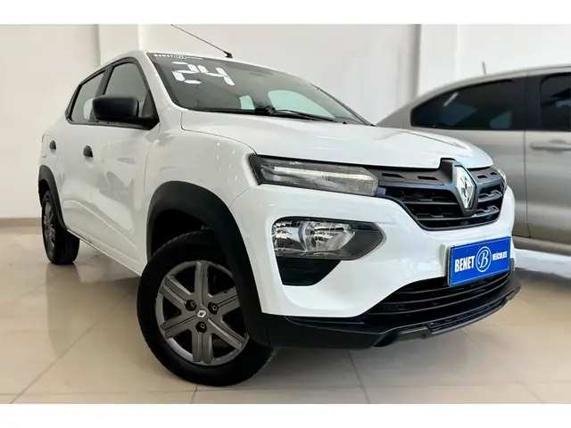 Carro Renault Kwid 2024 Zen 1.0 12v SCe (Flex)