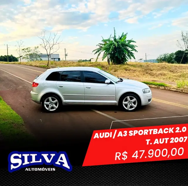 Carro Audi A3 Sportback 2007 A3 2.0 TFSI Sportback