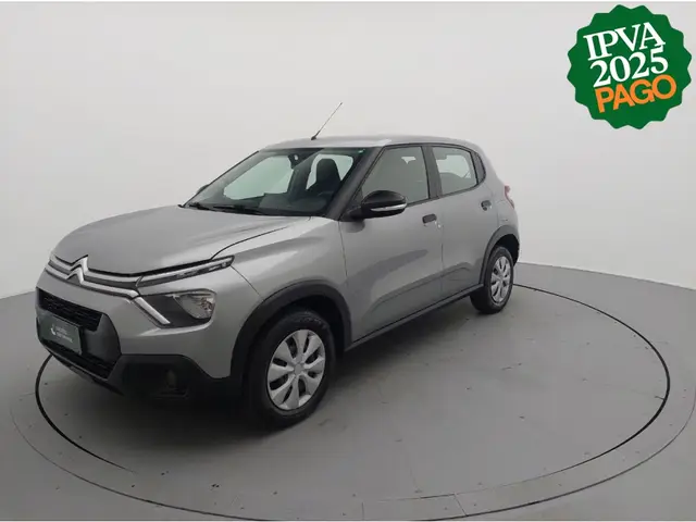 Carro Citroën C3 2023 Live Pack 1.0 (Flex)
