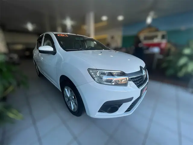 Carro Renault Sandero 2021 Life 1.0 12V SCe (Flex)