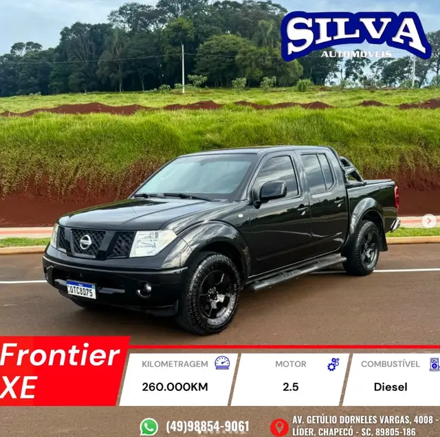 Carro Nissan Frontier 2014 2.5 TD CD 4x4 S