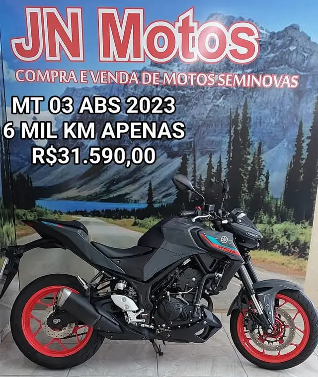 Carro Yamaha MT-03 2023 ABS