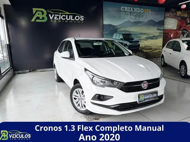 Carro Fiat Cronos 2020 1.3 Firefly (Flex)