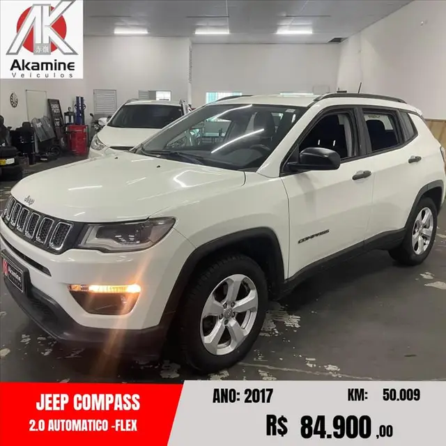 Carro Jeep Compass 2017 2.0 Sport 4x2 (Aut) (Flex)