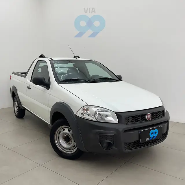 Carro Fiat Strada 2019 Hard Working 1.4 (Flex) (Cabine Simples)