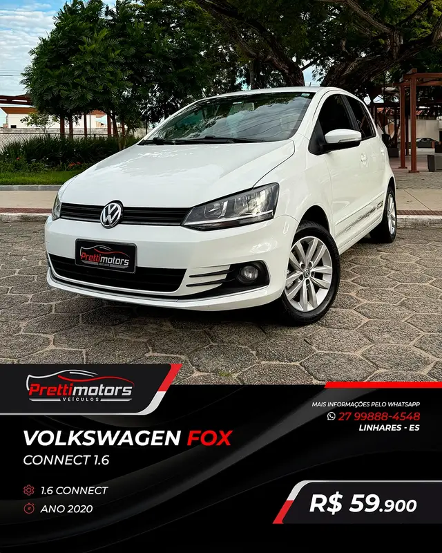 Carro Volkswagen Fox 2020 1.6 MSI Connect (Flex)