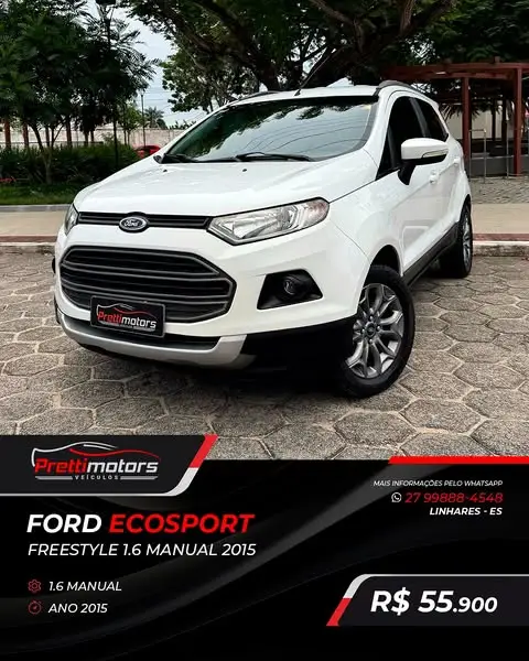 Carro Ford EcoSport 2015 Ecosport Freestyle 1.6 16V (Flex)
