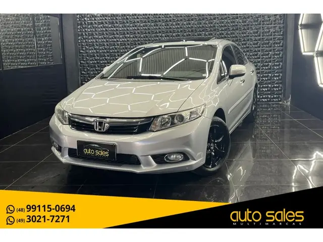 Carro Honda Civic 2012 New  EXS 1.8 16V i-VTEC (Aut) (Flex)