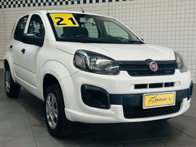 Carro Fiat Uno 2021 Attractive 1.0