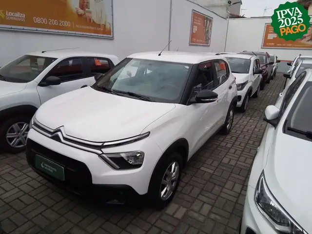 Carro Citroën C3 2024 Live Pack 1.0