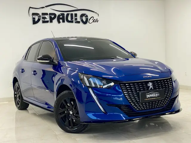 Carro Peugeot 208 2024 Griffe 1.0 Tubo Flex (Automático)