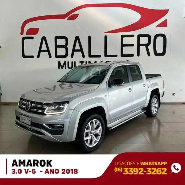 Carro Volkswagen Amarok 2018 2.0 CD 4x4 TDi Highline (Aut)