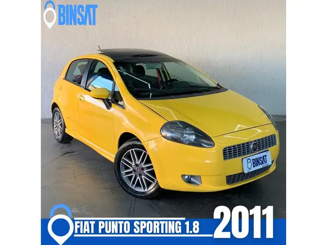 Carro Fiat Punto 2011 Sporting 1.8 16V Dualogic (Flex)