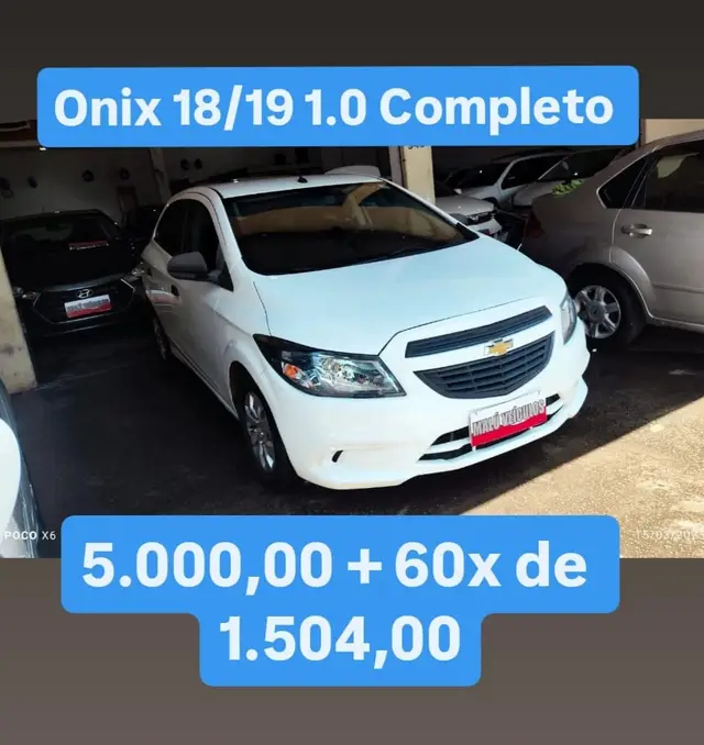 Carro Chevrolet Onix 2019 1.0 Joy SPE/4