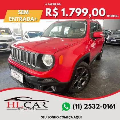 Carro Jeep Renegade 2016 Longitude 1.8 4x2 (Aut) (Flex)