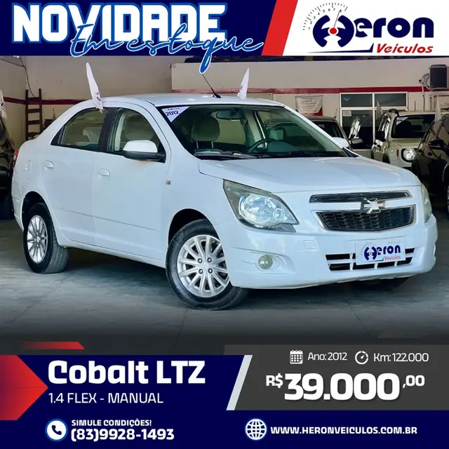 Carro Chevrolet Cobalt 2012 LTZ 1.4 8V (Flex)