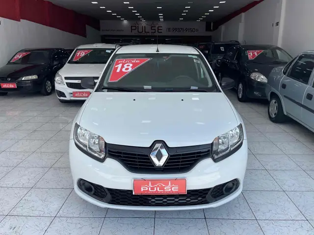 Carro Renault Sandero 2018 Authentique 1.0 12V SCe (Flex)