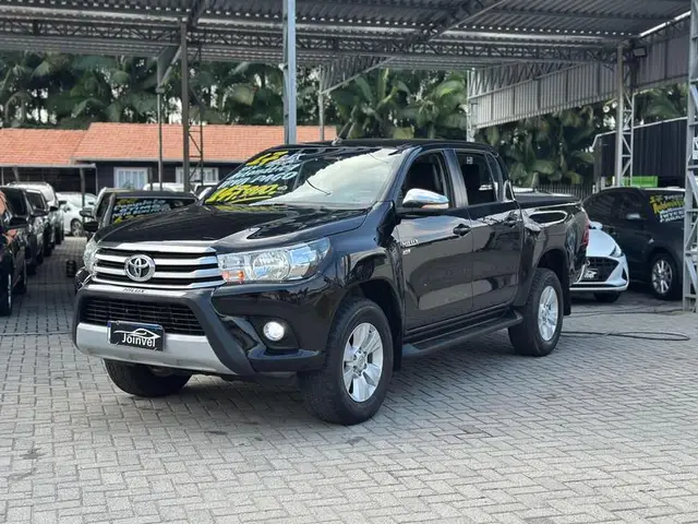 Carro Toyota Hilux Cabine Dupla 2017 Hilux 2.7 SRV CD 4x2 (Flex) (Aut)