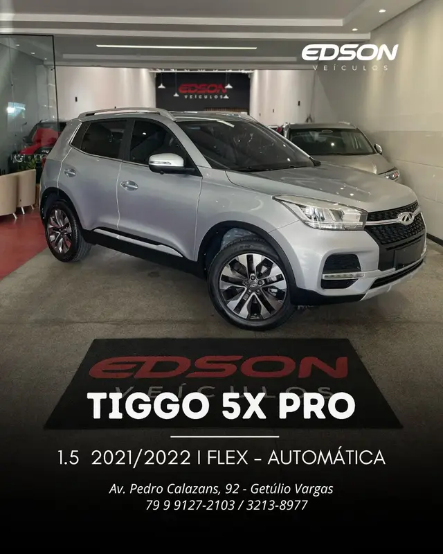 Carro CAOA Chery Tiggo 5X 2022 TXS 1.5 Turboflex (Aut)