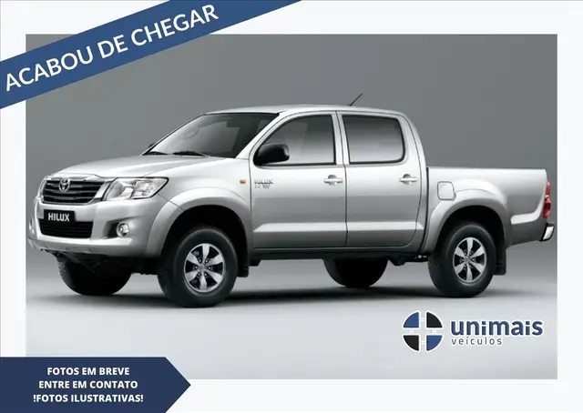 Carro Toyota Hilux Cabine Dupla 2017 Hilux 2.7 SRV CD 4x2 (Flex) (Aut)