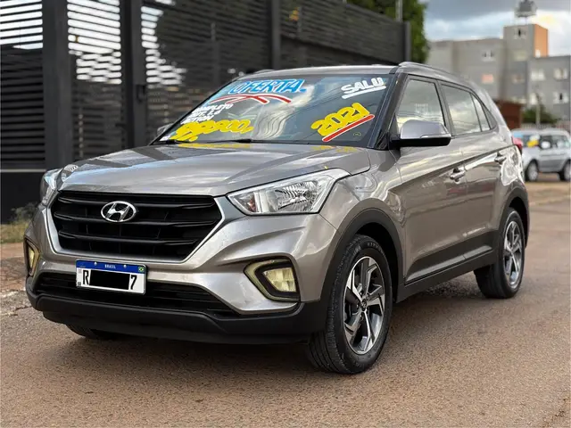 Carro Hyundai Creta 2021 Action 1.6 (Aut) (Flex)