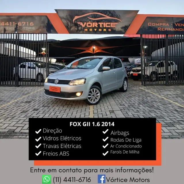 Carro Volkswagen Fox 2014 1.6 VHT (Flex)