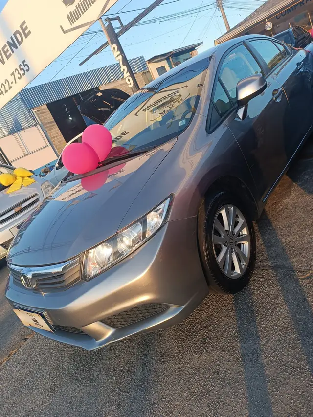 Carro Honda Civic 2014 New  LXS 1.8 16V i-VTEC (Flex)