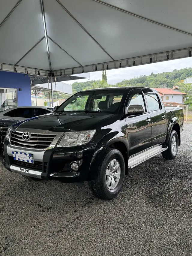 Carro Toyota Hilux Cabine Dupla 2012 Hilux 2.7 SRV CD 4x4 (Flex) (Aut)