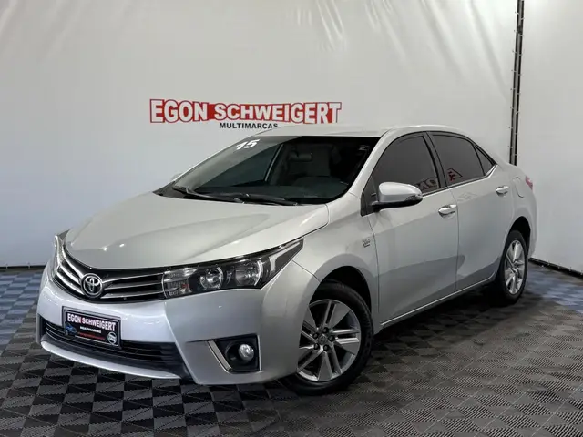 Carro Toyota Corolla 2015 Sedan 1.8 Dual VVT-i GLi (Flex)