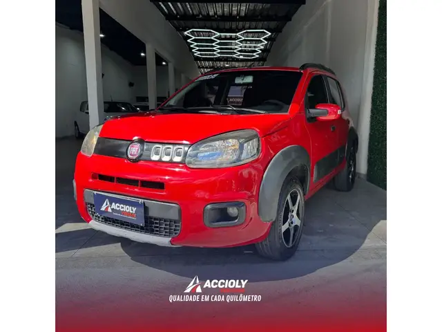 Carro Fiat Uno 2015 Way 1.0 8V (Flex) 4p