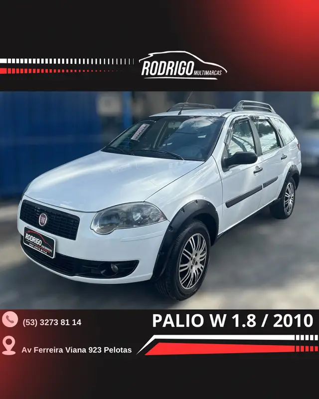 Carro Fiat Palio Weekend 2010 Trekking 1.8 8V (Flex)
