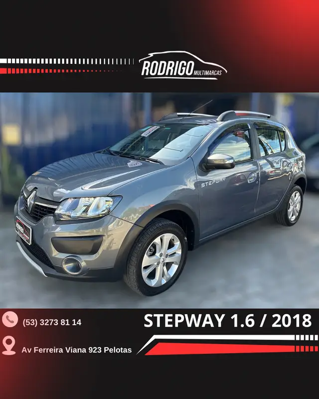 Carro Renault Sandero Stepway 2018 1.6 16V SCe (Flex)