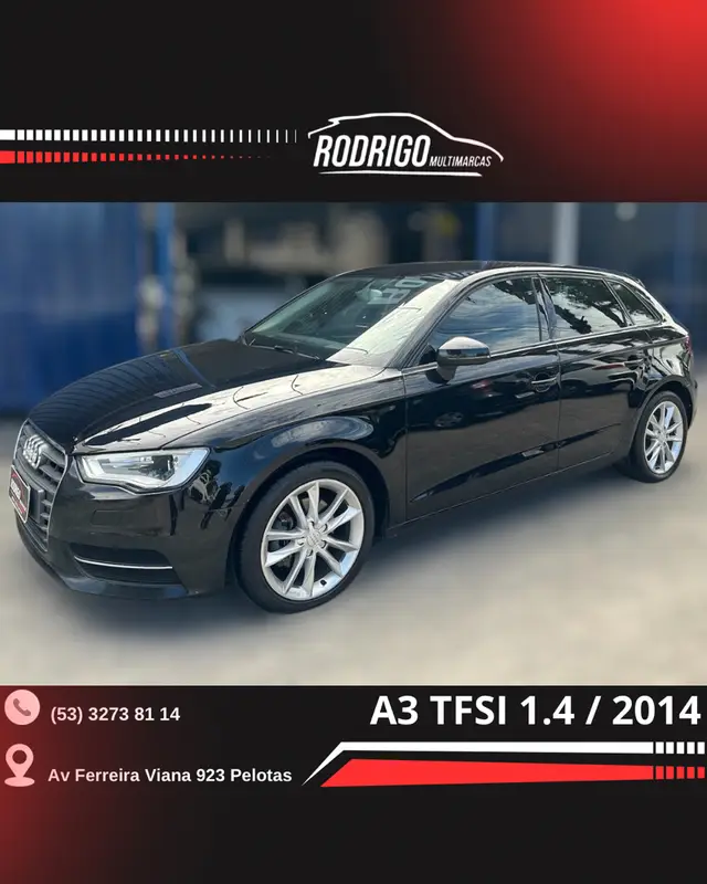 Carro Audi A3 Sportback 2014 Attraction